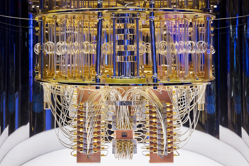 This is a quantum computer. It is pretty, and perhaps useful!